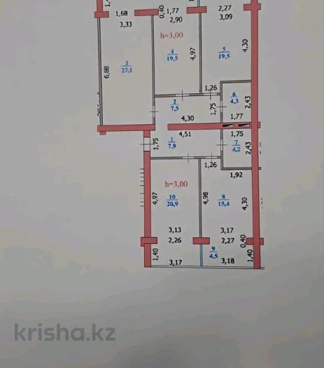 Продам: 4 комнатная квартира, Орынбор - купить квартиру на Nedvizhimostpro.kz