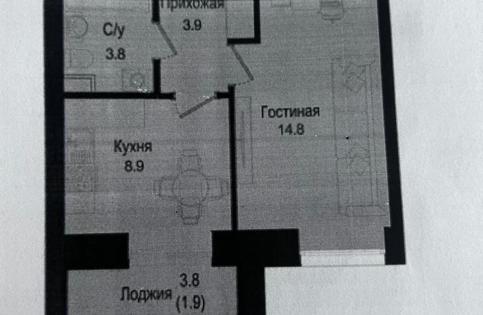 Продажа: 1 комнатная квартира, Розы Баглановой 23, Жилой комплекс Galaxy Star - купить квартиру на Nedvizhimostpro.kz