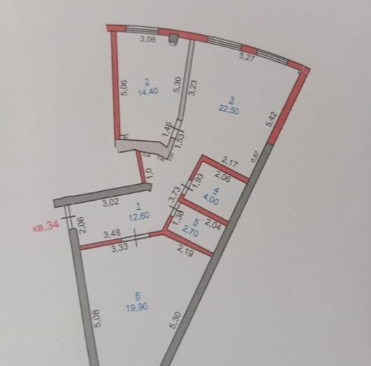 Продажа: 2 комнатная квартира, мкр Байтерек - купить квартиру на Nedvizhimostpro.kz