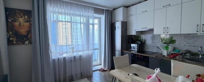 Продажа квартиру в районе (Сарыаркинcкий): 1 комнатная квартира, Шаймердена Косшыгулулы 13 - Шабал Бейсекова, Жилой комплекс Bright Star - купить квартиру на Nedvizhimostpro.kz