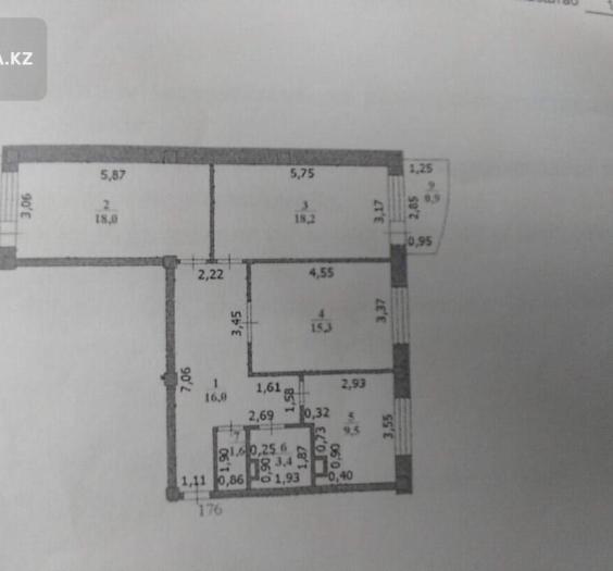 Продажа: 3 комнатная квартира, мкр. Зачаганск пгт, Мункеулы  108/5 - Жангирхан - купить квартиру на Nedvizhimostpro.kz