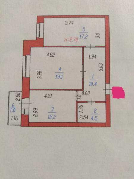 Продажа квартиру в районе (Сарыаркинcкий): 2 комнатная квартира в район Сарыарка - купить квартиру на Nedvizhimostpro.kz